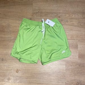 Nike green shorts